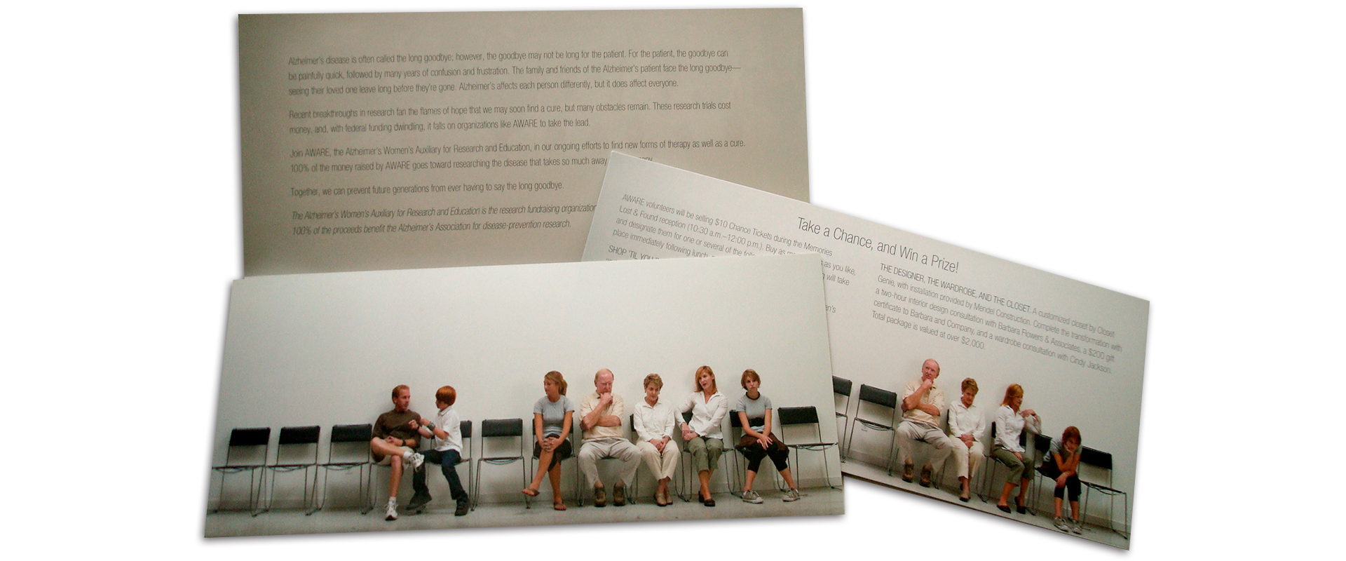 Alzheimer's Association The Long Goodbye Event Brochure Interior