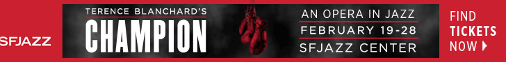 Champion: An Opera In Jazz Leaderboard Digital Ad