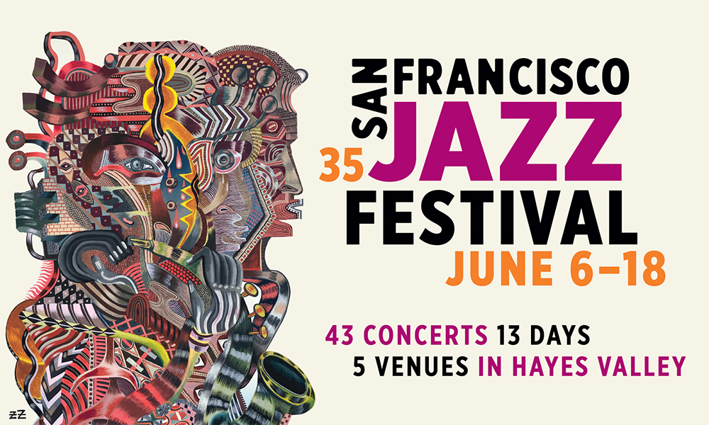 35th Annual San Francisco Jazz Festival Artwork