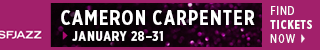 SFJAZZ Season 4 Mobile Leaderboard Digital Ad