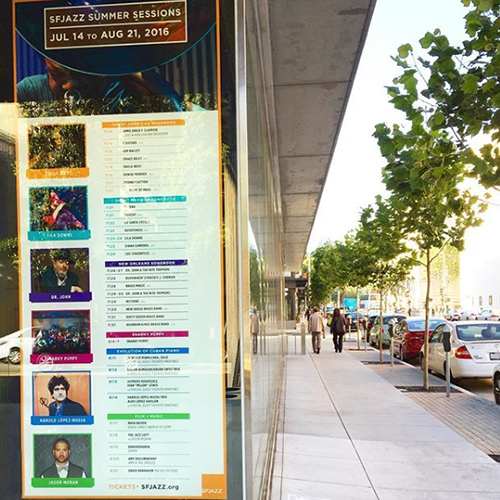 SFJAZZ Summer Sessions 16 Cling