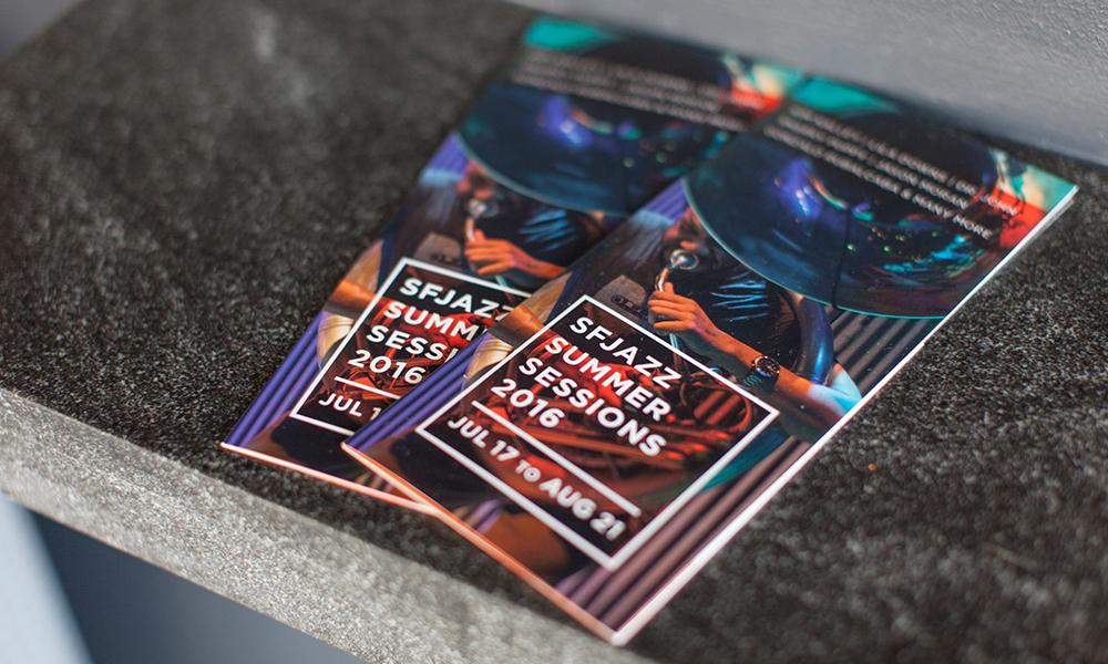 SFJAZZ Summer Sessions 16 Brochure